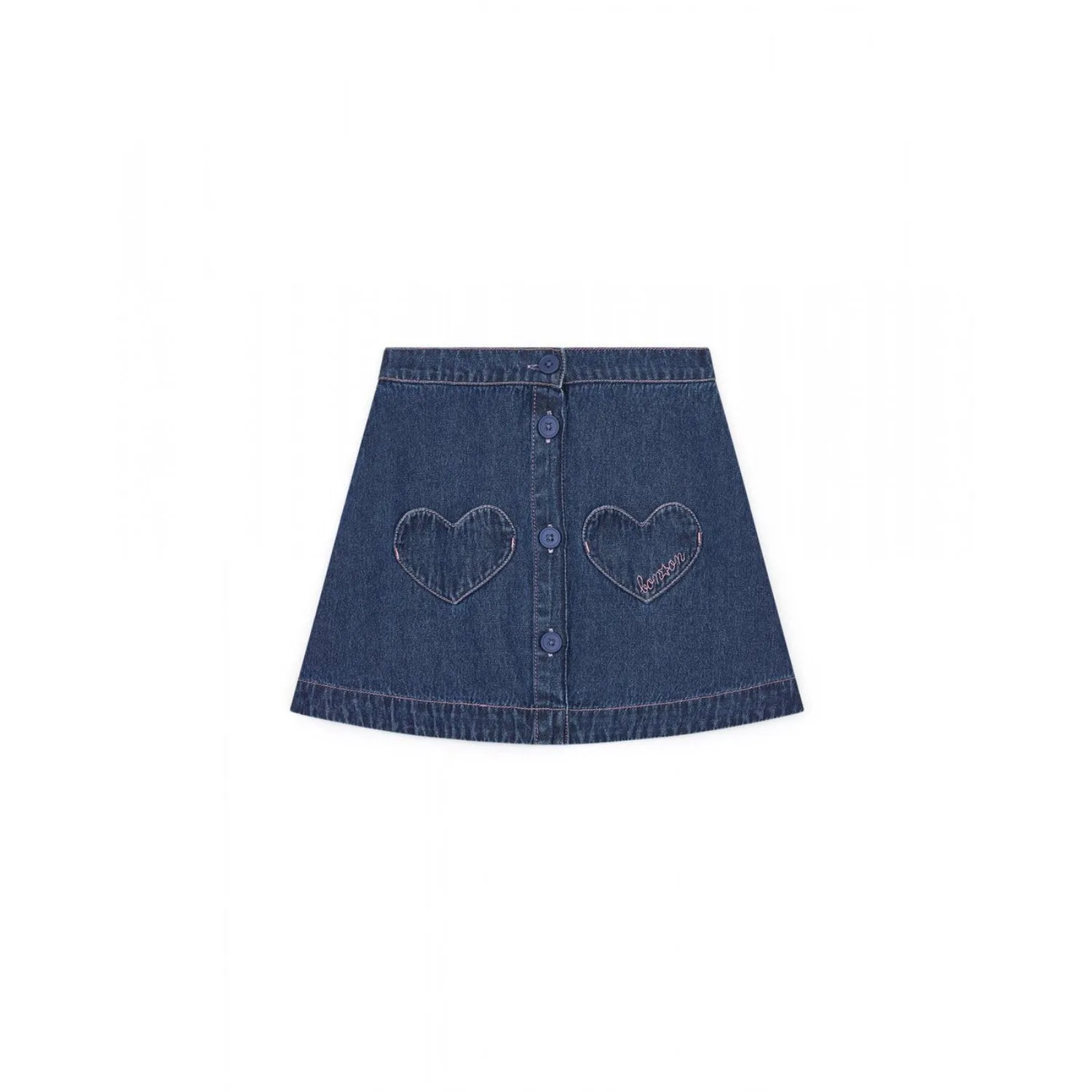 BONTON Chambray Fonc India Skirt
