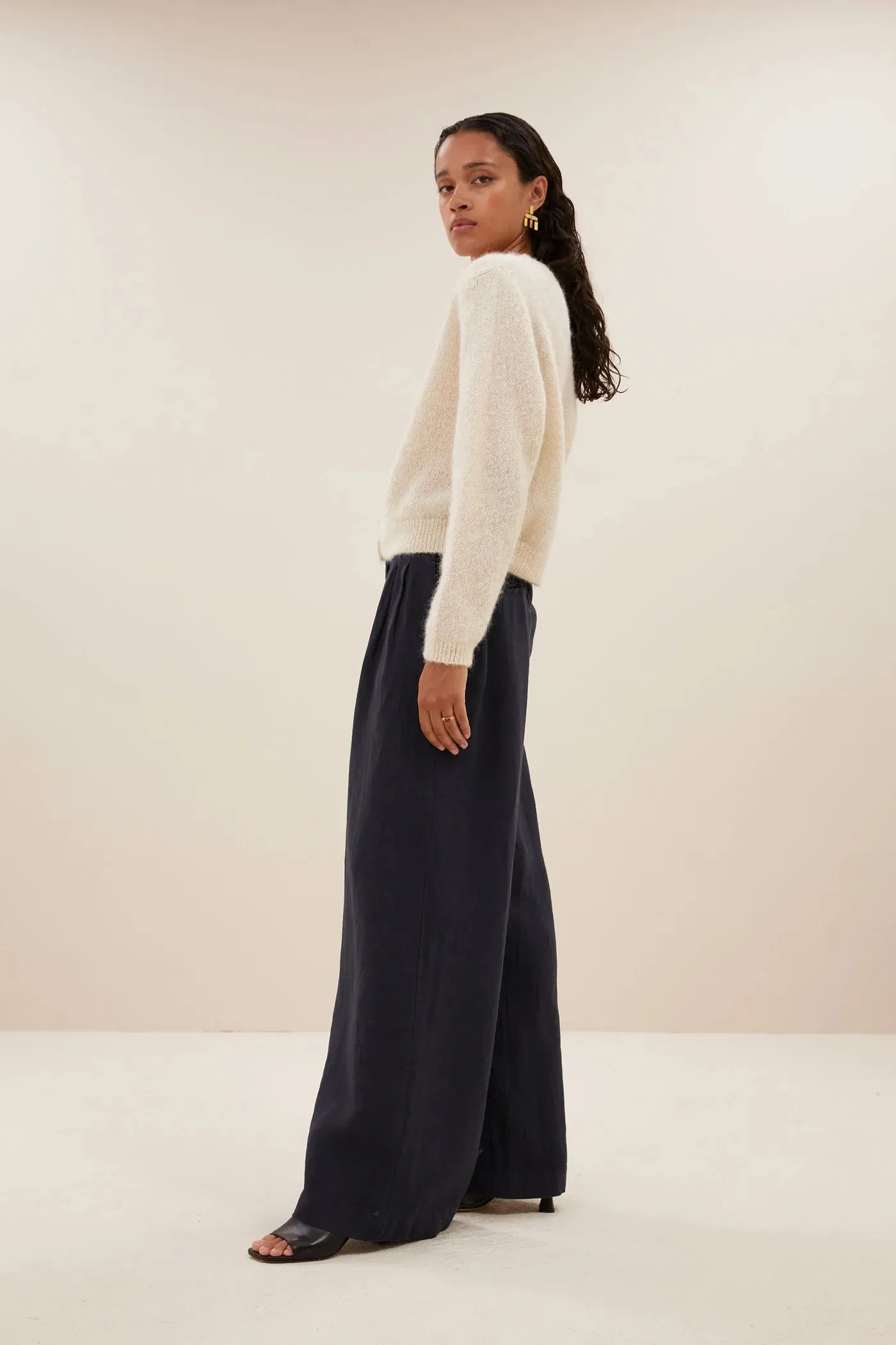 By-Bar Cleo Natural Cardigan