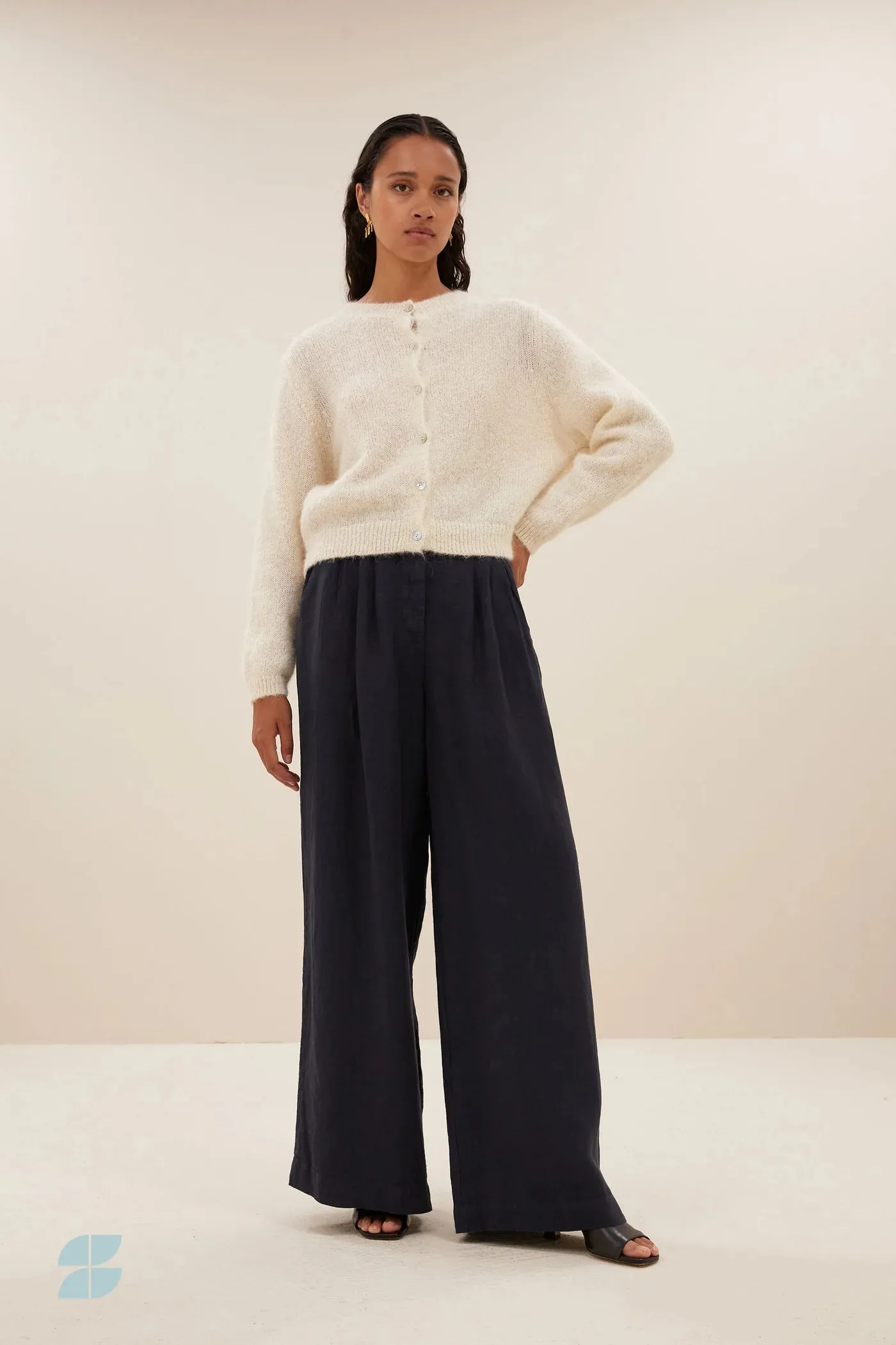 By-Bar Cleo Natural Cardigan