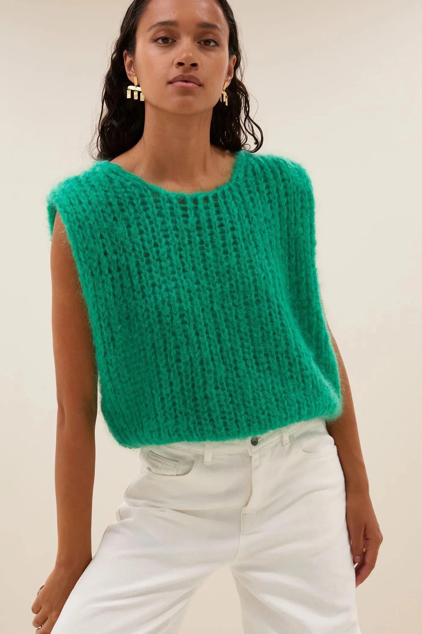 By-Bar James Spencer Green Pullover