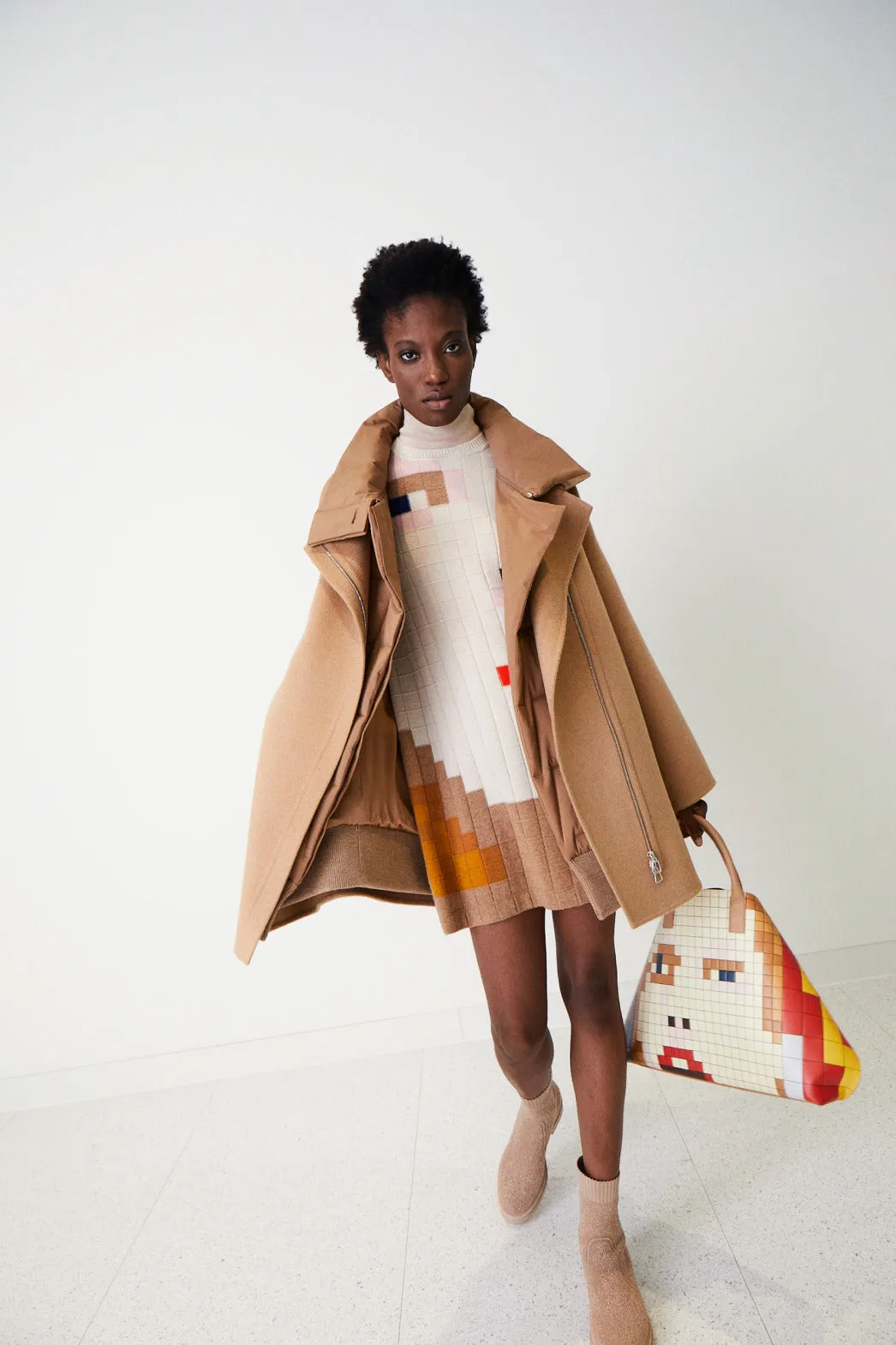 Camelhair Double-Face Double-Layer Parka Akris