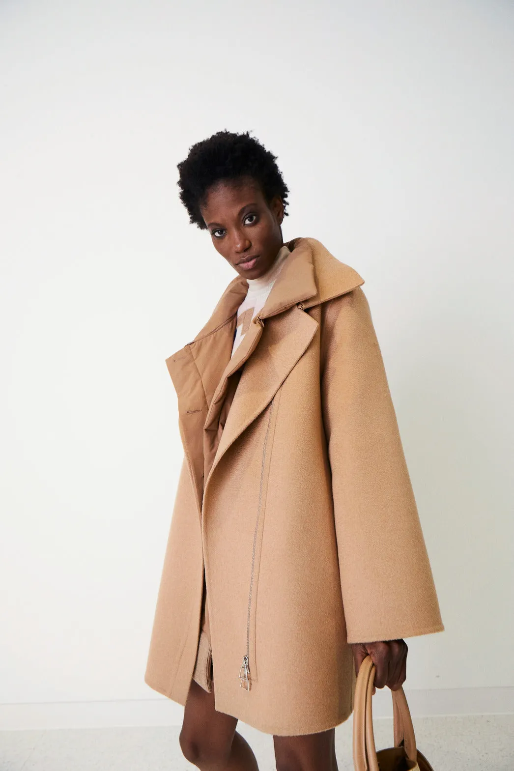 Camelhair Double-Face Double-Layer Parka Akris