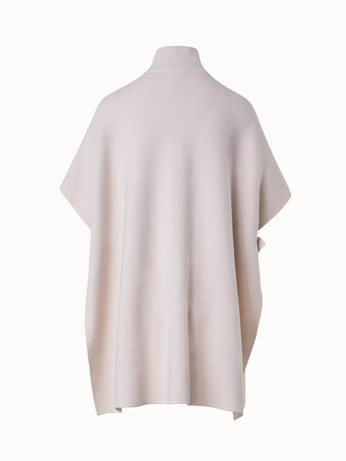 Cape in 100% Cashmere Piqué Akris