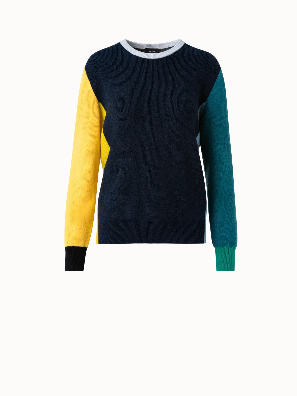 Cashmere Cardigan Stitch Print 4 Knit Pullover Akris