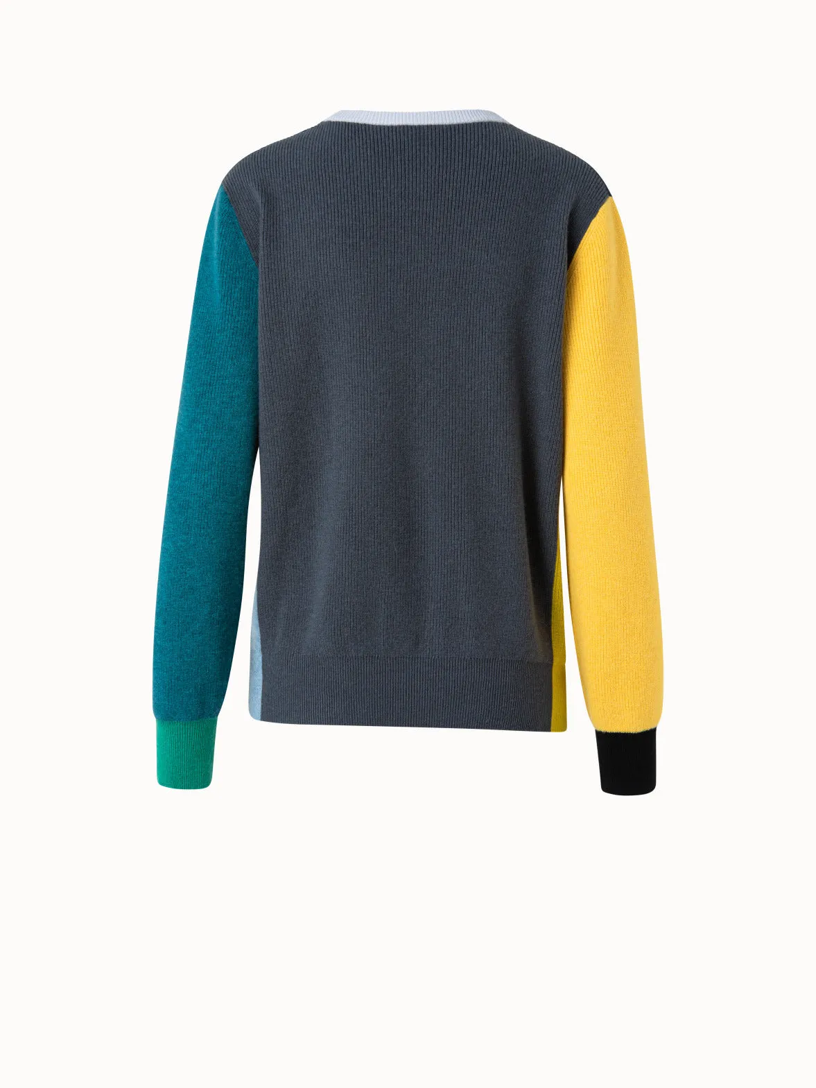 Cashmere Cardigan Stitch Print 4 Knit Pullover Akris