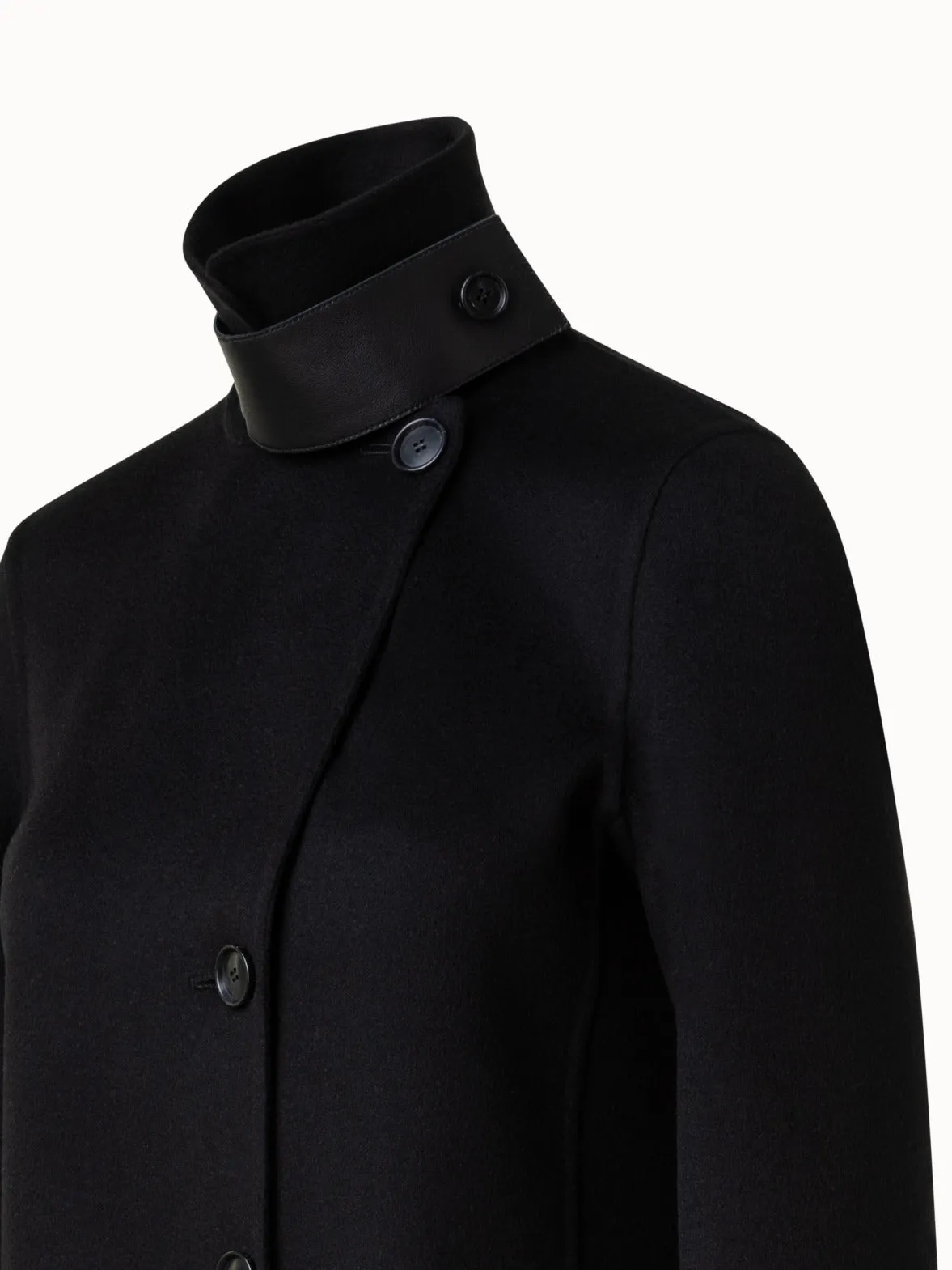 Cashmere Double-Face Blazer Coat Akris