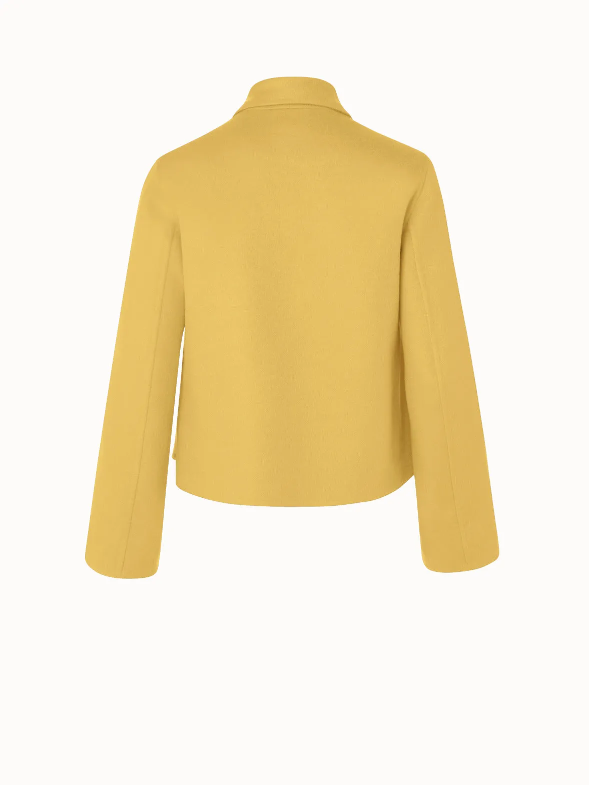 Cashmere Double Face Boxy Jacket Akris