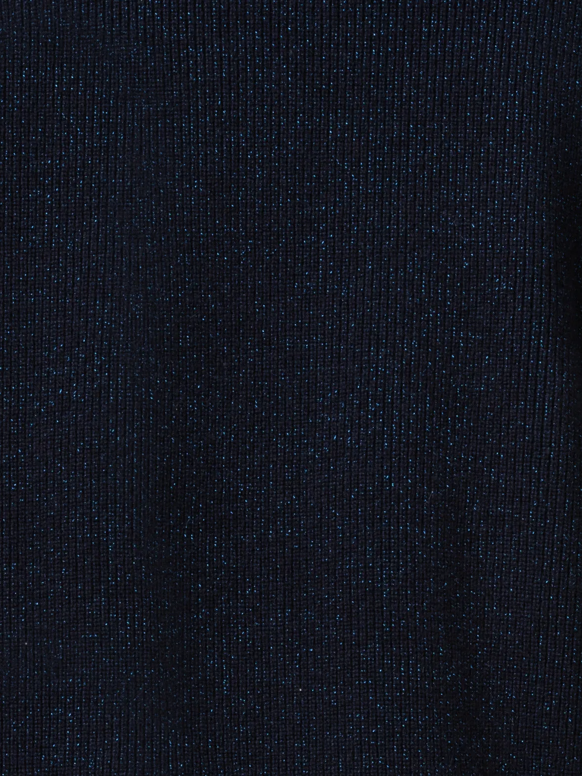 Cashmere Lurex Ribbed Knit Pullover Akris