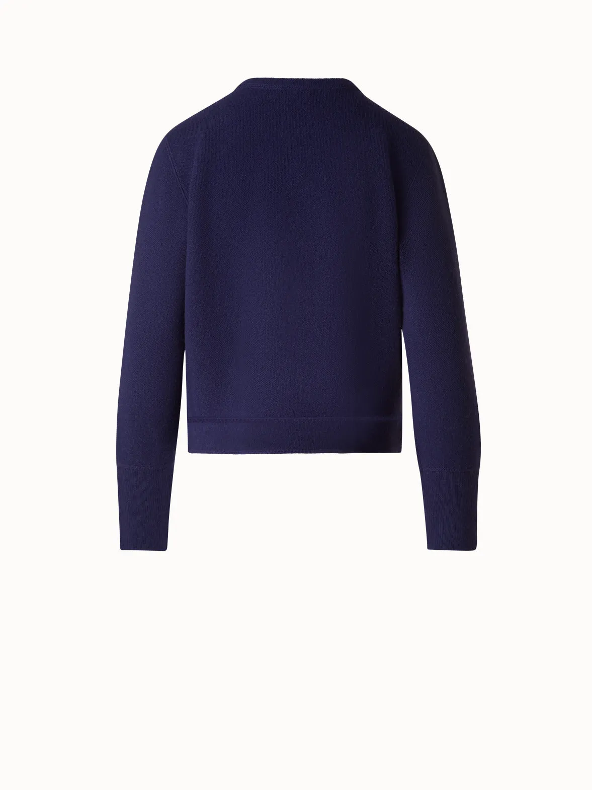 Cashmere Piqué Cardigan Akris