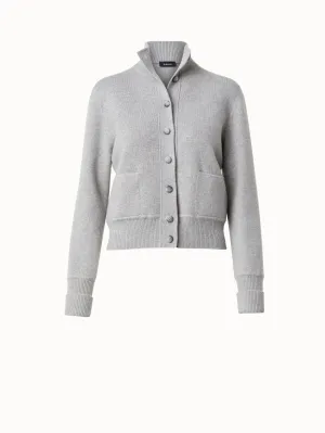 Cashmere Piqué Knit Cardigan Akris