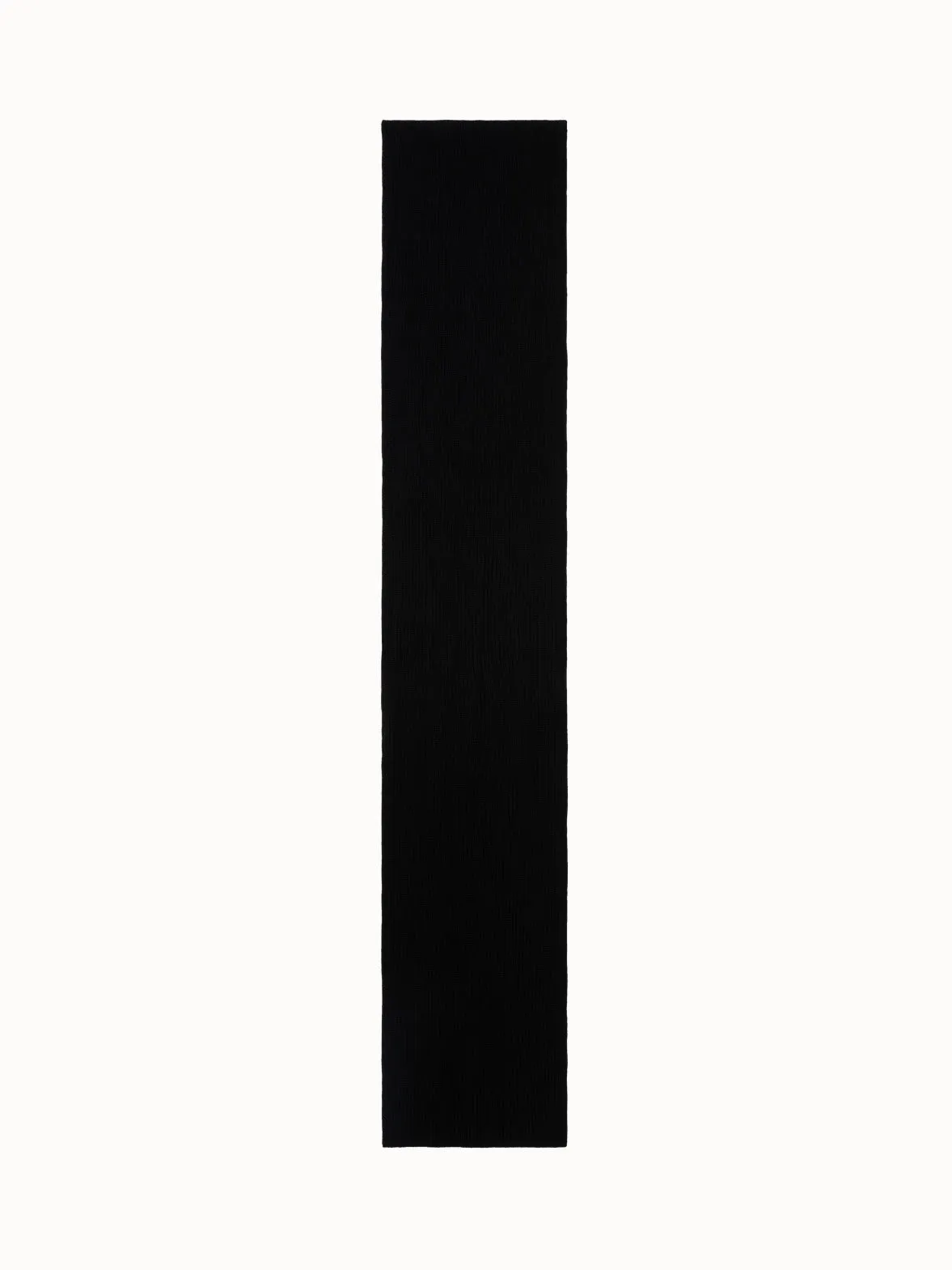 Cashmere Rib Knit Scarf Akris