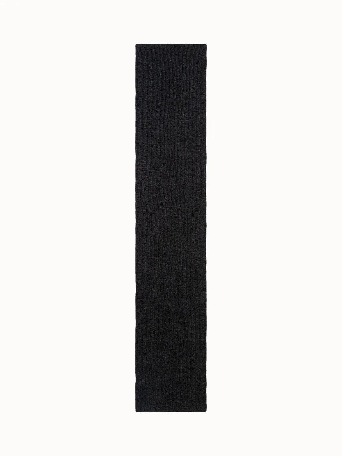 Cashmere Rib Knit Scarf Akris