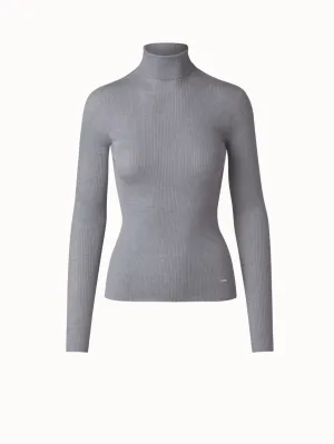 Cashmere Silk Knit Pullover Akris