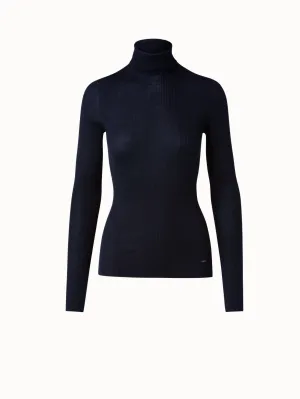 Cashmere Silk Knit Pullover Akris