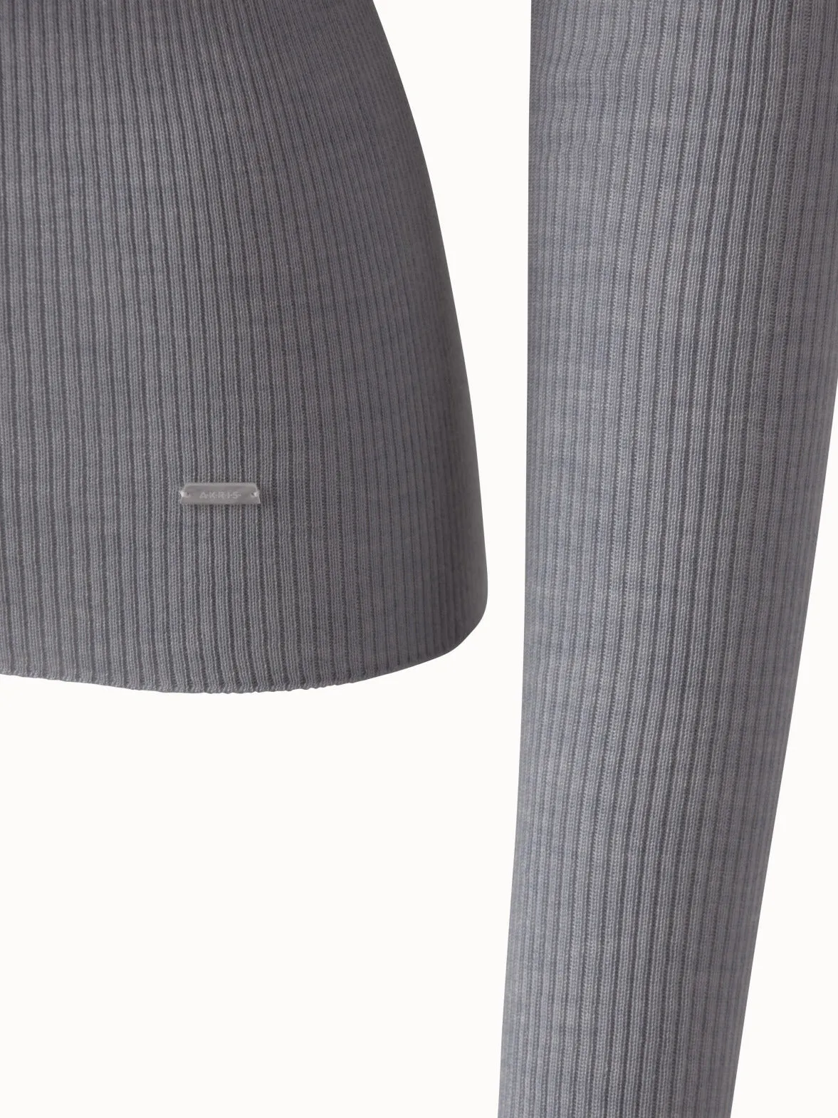 Cashmere Silk Knit Pullover Akris