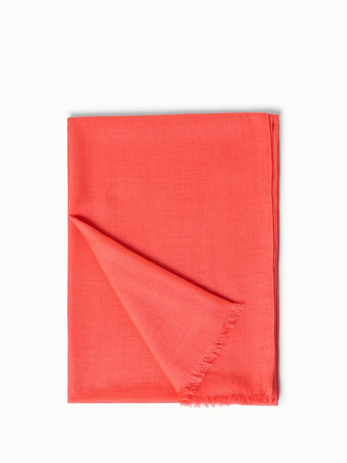 Cashmere Silk Scarf Alpine Pink Akris