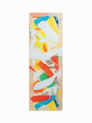 Cashmere Silk Scarf with Stroke on Paper Print Akris