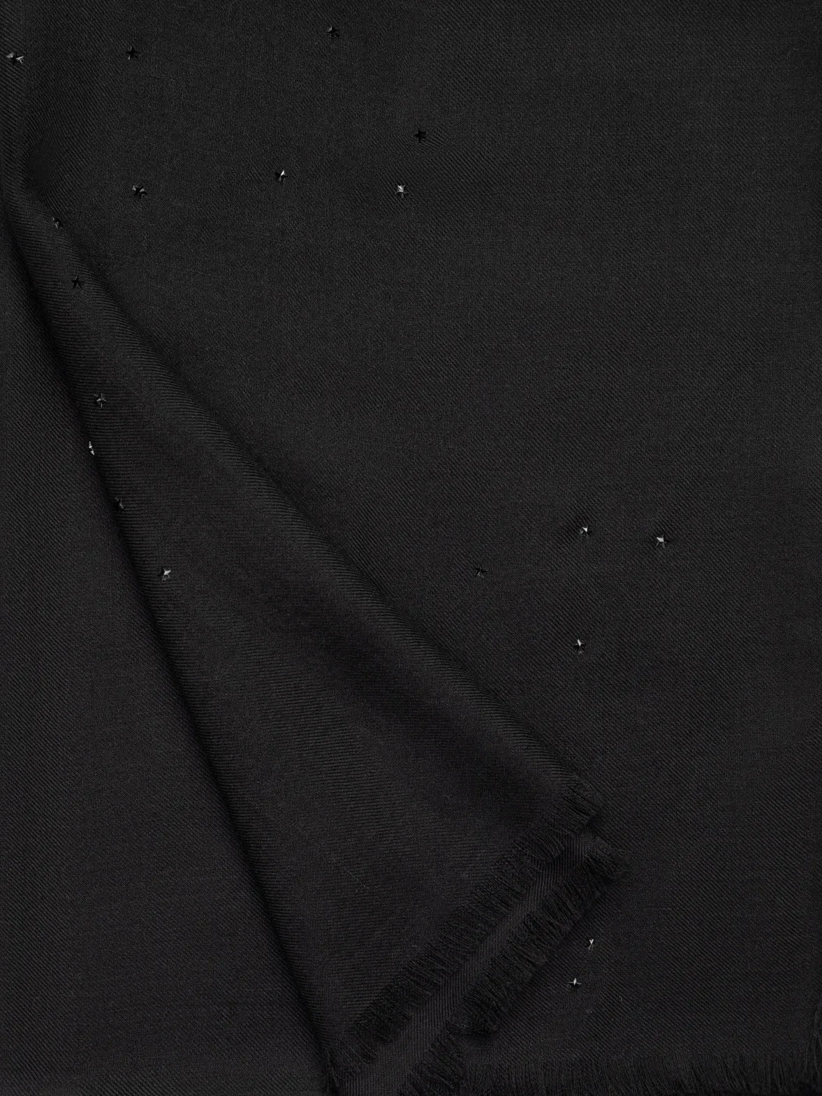 Cashmere Silk Scarf with Swarovski Stars Akris