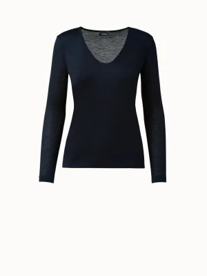 Cashmere Silk Shirt Akris