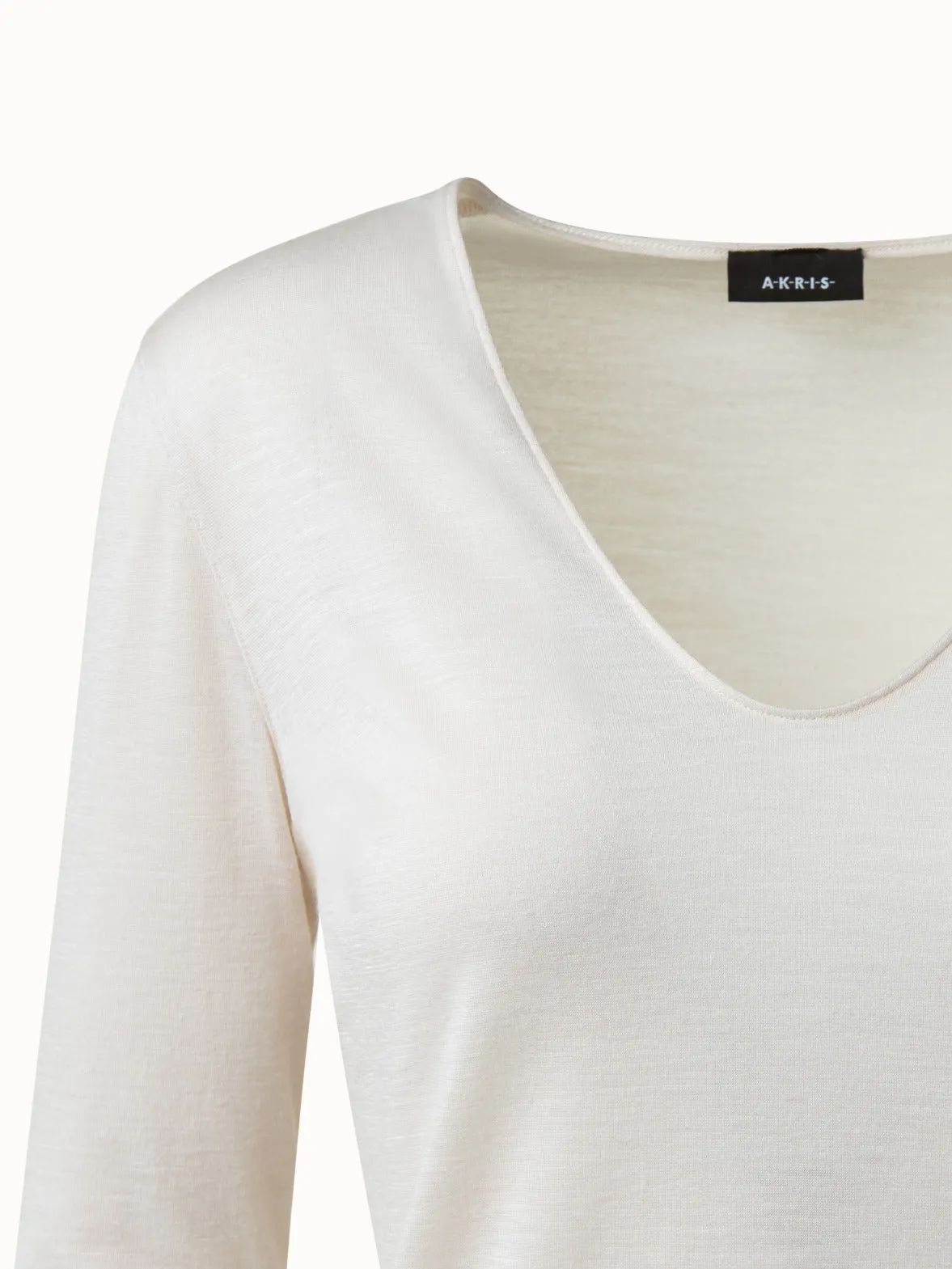 Cashmere Silk Shirt Akris