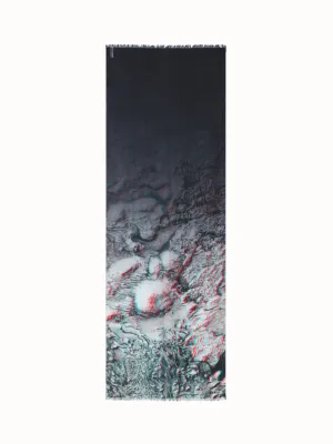 Cashmere Silk The ma.r.s Series Print Scarf Akris