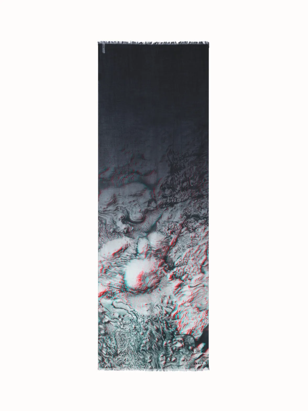 Cashmere Silk The ma.r.s Series Print Scarf Akris