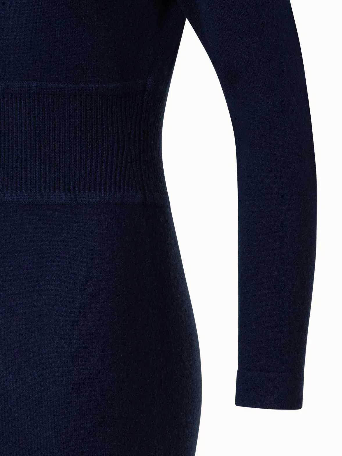 Cashmere Stretch Knit Dress Akris