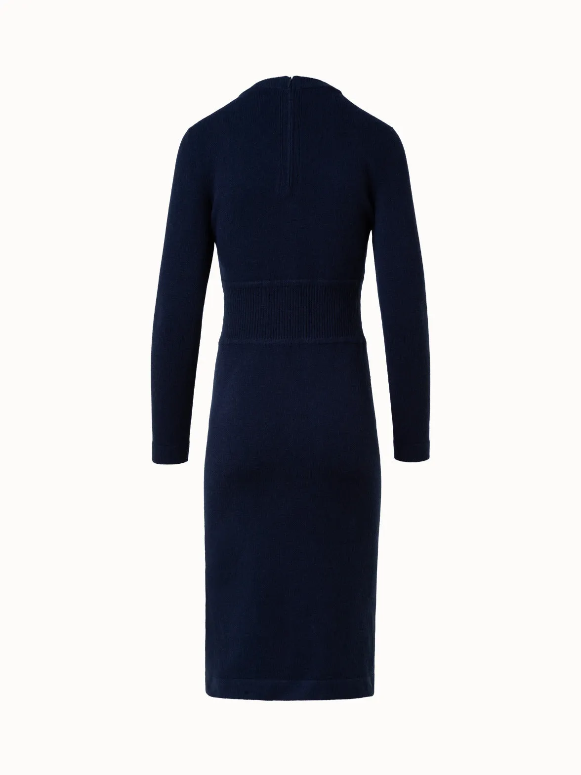 Cashmere Stretch Knit Dress Akris