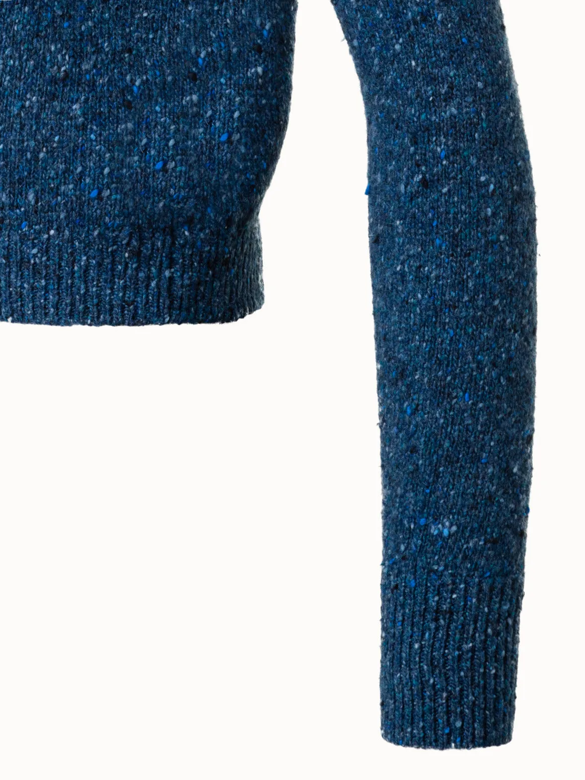Cashmere Tweed Short Pullover Akris
