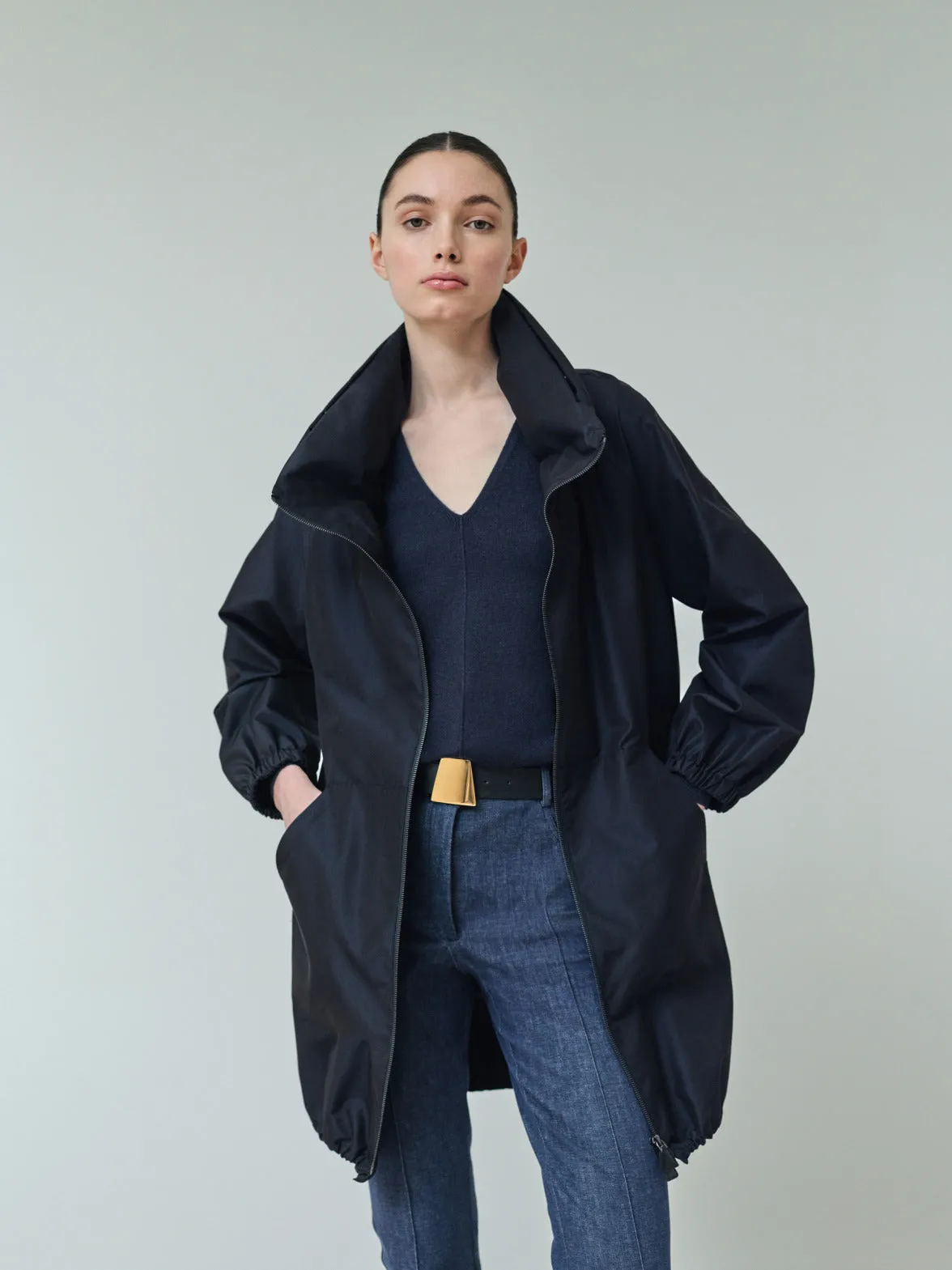 Cashmere V-Neck Knit Pullover Akris