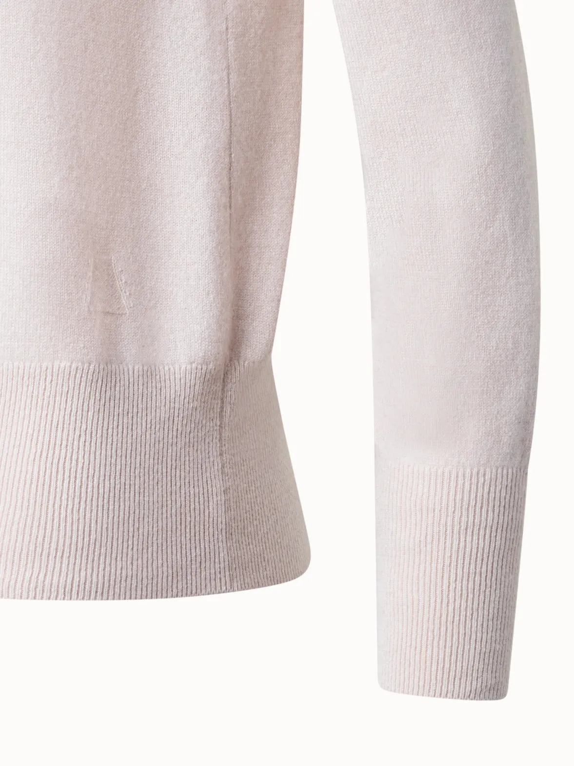 Cashmere V-Neck Knit Pullover Akris