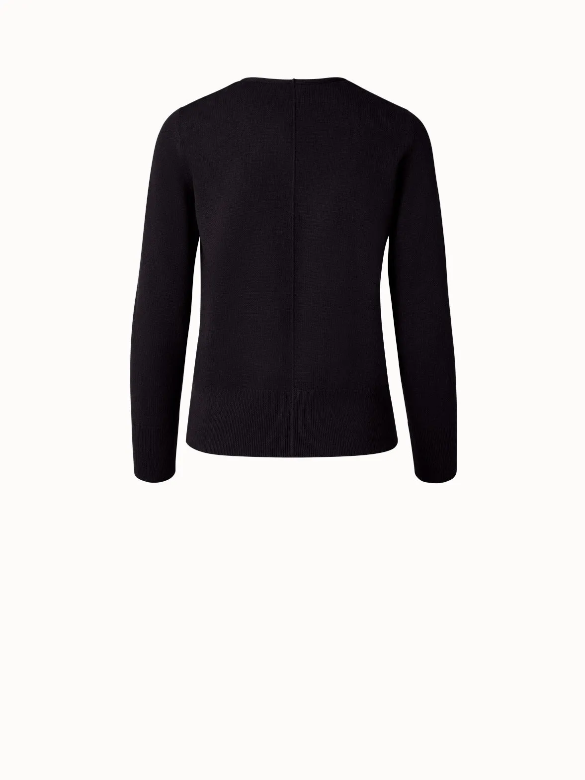 Cashmere V-neck Pullover Akris