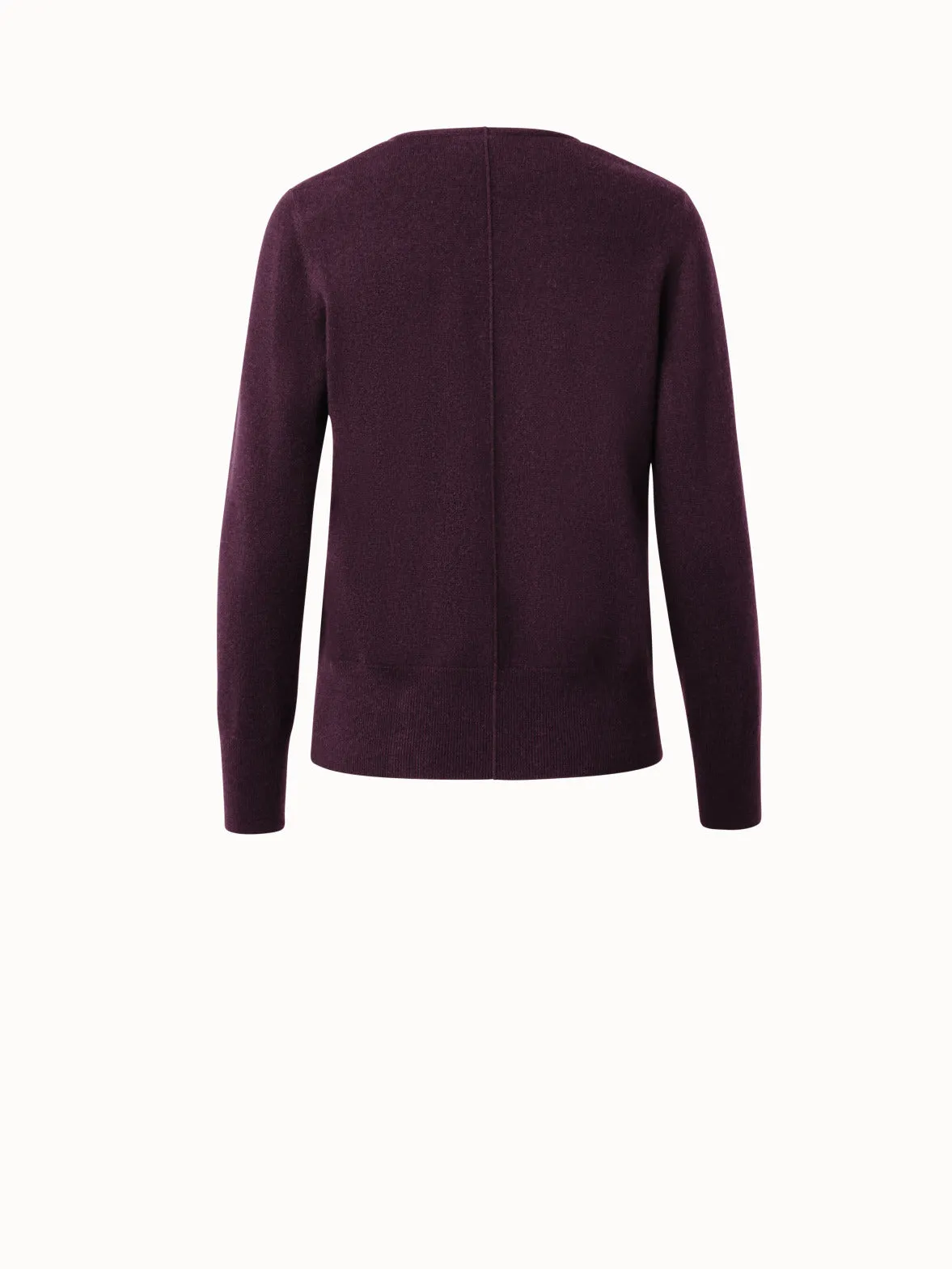 Cashmere V-Neck Pullover Akris