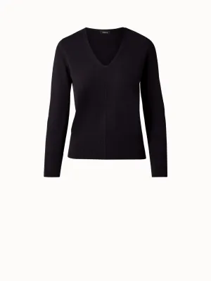 Cashmere V-neck Pullover Akris