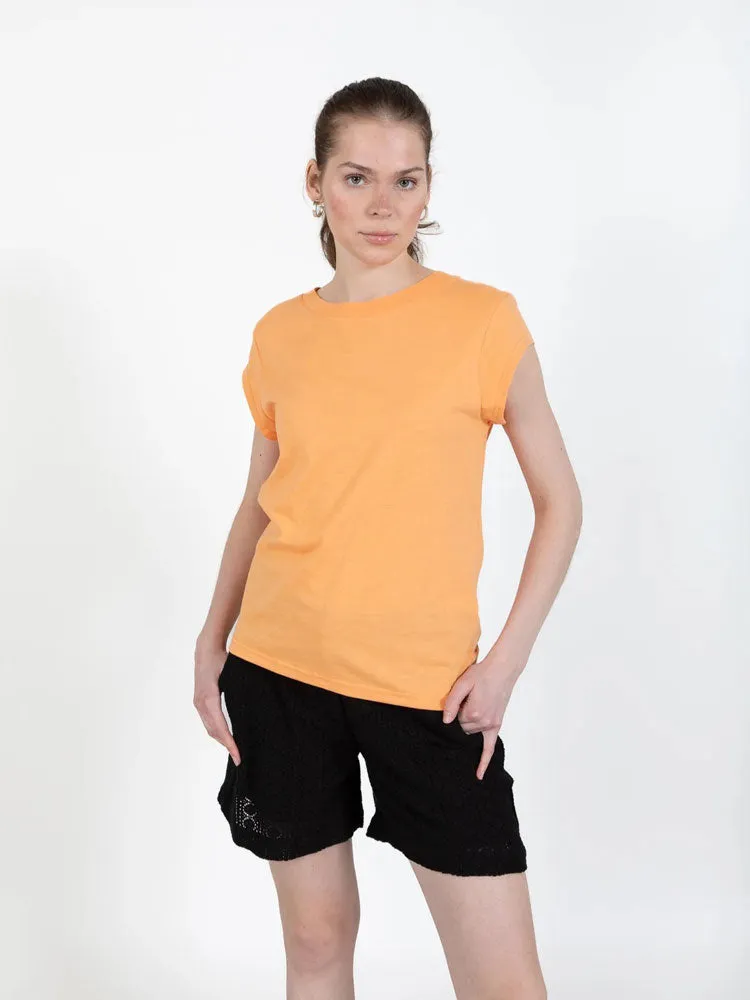 CC Heart Basic T-Shirt Sunset