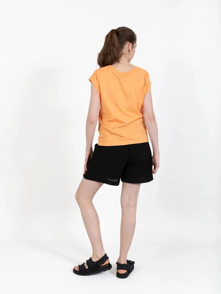 CC Heart Basic T-Shirt Sunset