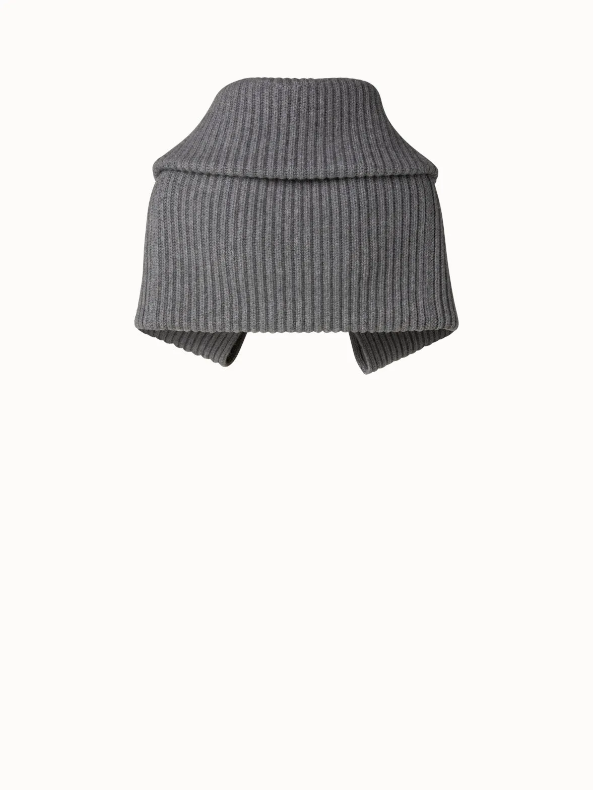 Chunky Cashmere Knit Scarf Akris