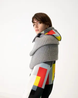 Chunky Cashmere Knit Scarf Akris