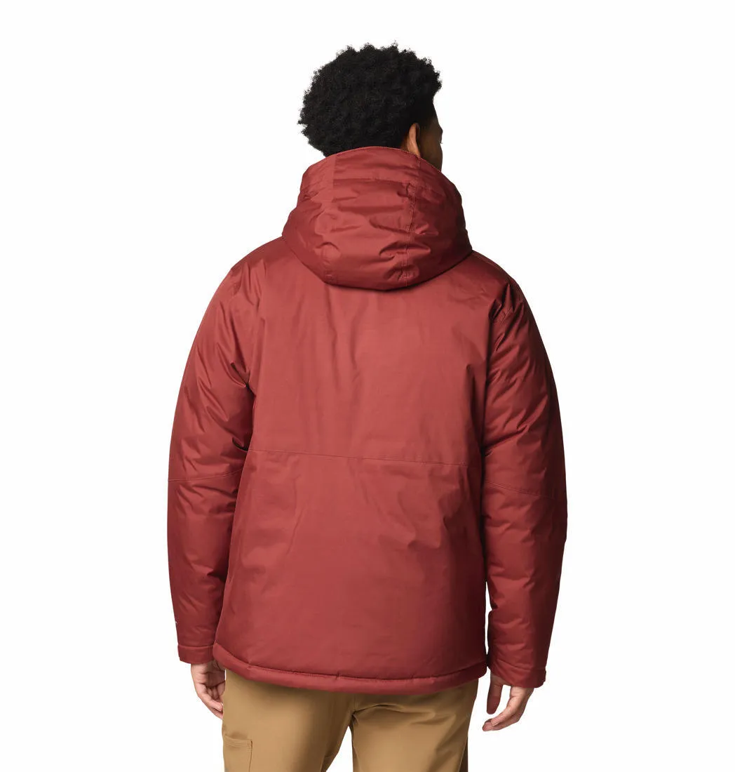 Columbia Men Red Omni-Heat Infinity Oak Harbor II Insulated Jacket