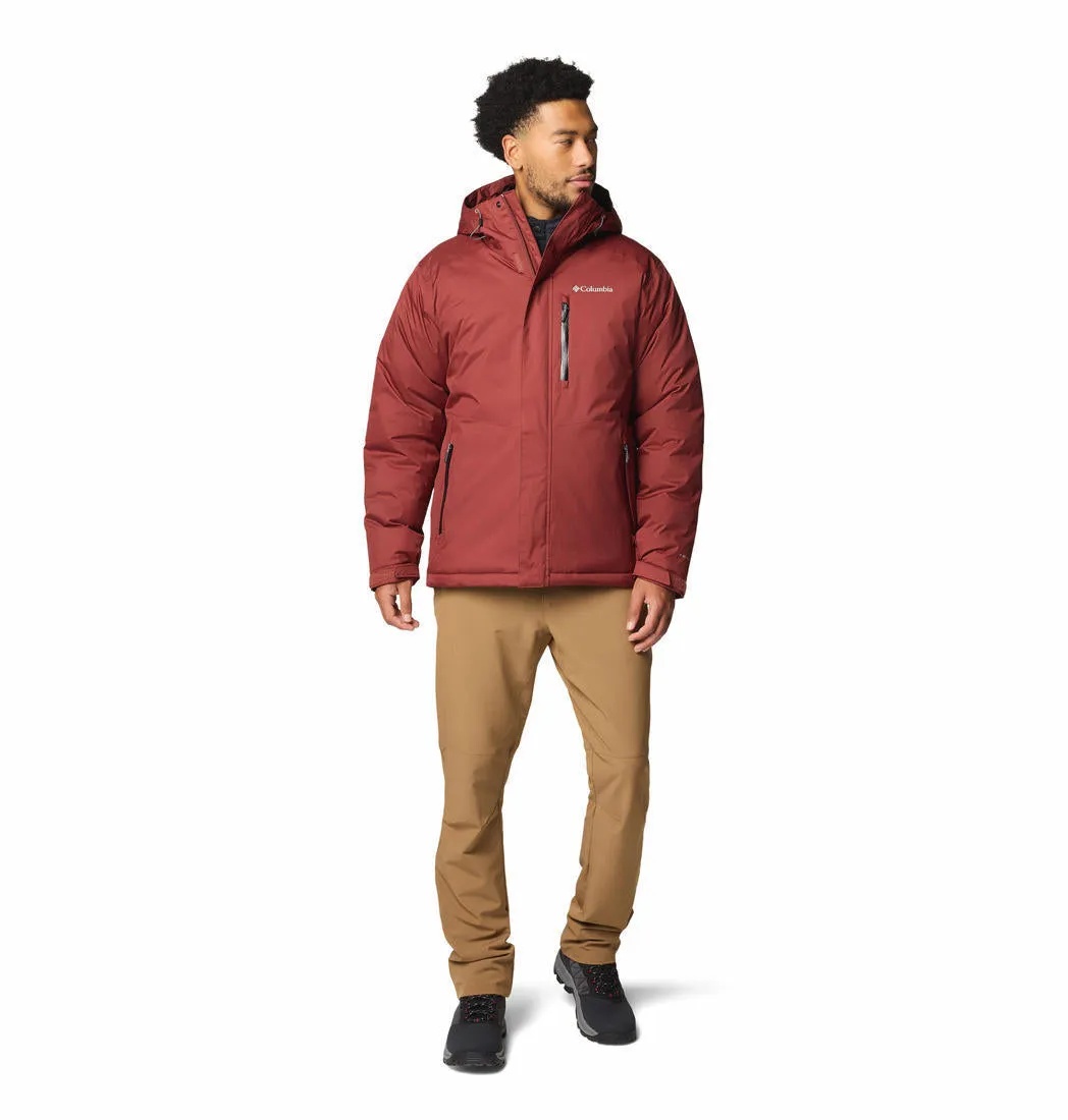 Columbia Men Red Omni-Heat Infinity Oak Harbor II Insulated Jacket