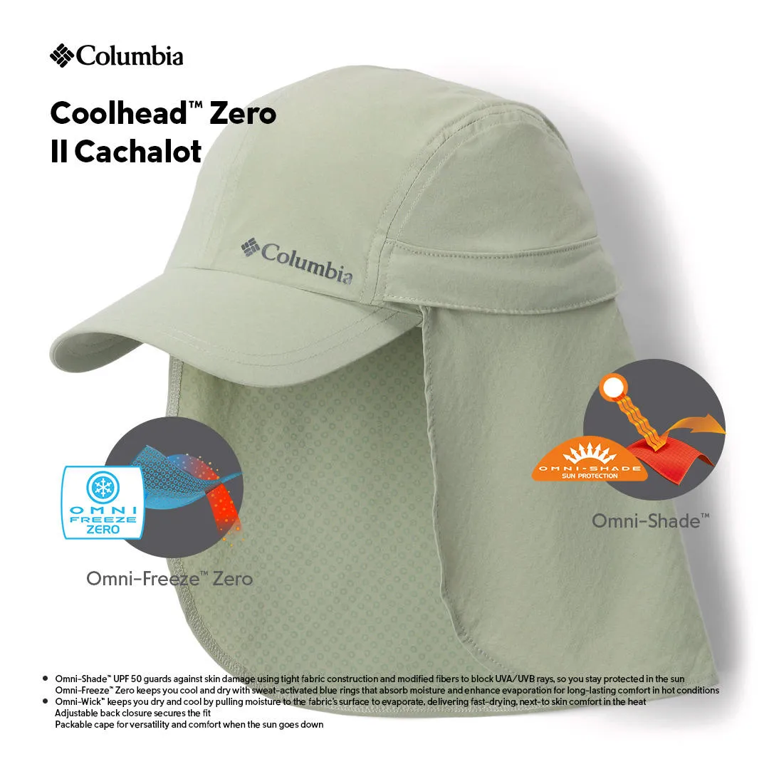 Columbia Unisex Green Omni-Wick Coolhead Zero II Cachalot