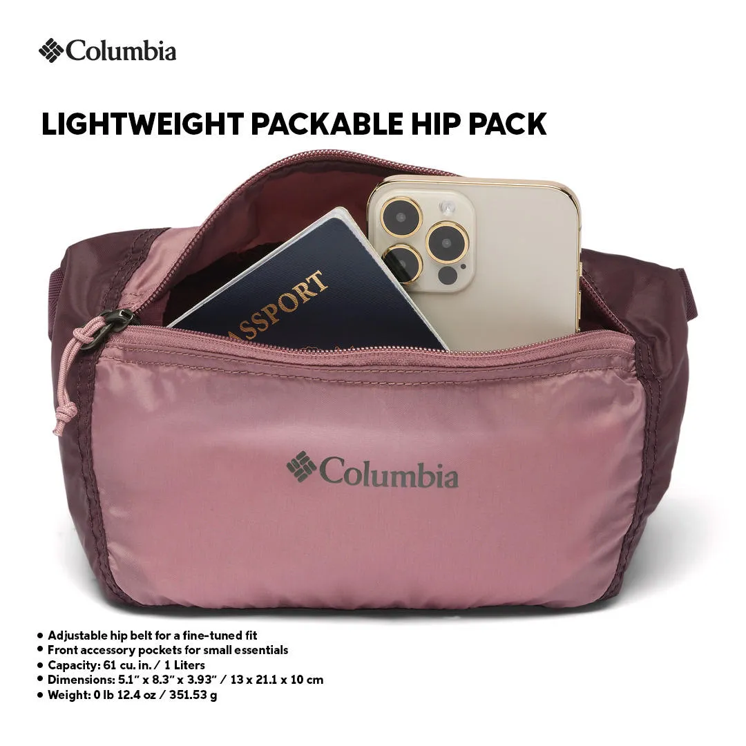 Columbia Unisex Grey Lightweight Packable Hip Pack 2 L