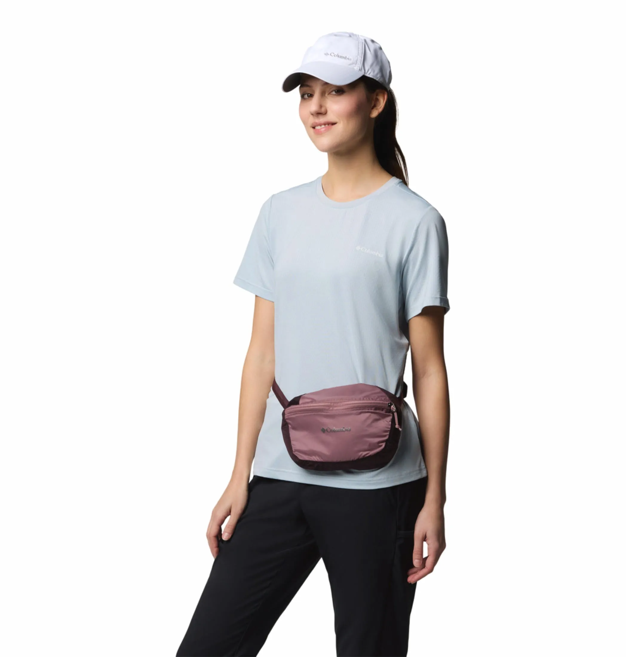 Columbia Unisex Grey Lightweight Packable Hip Pack 2 L