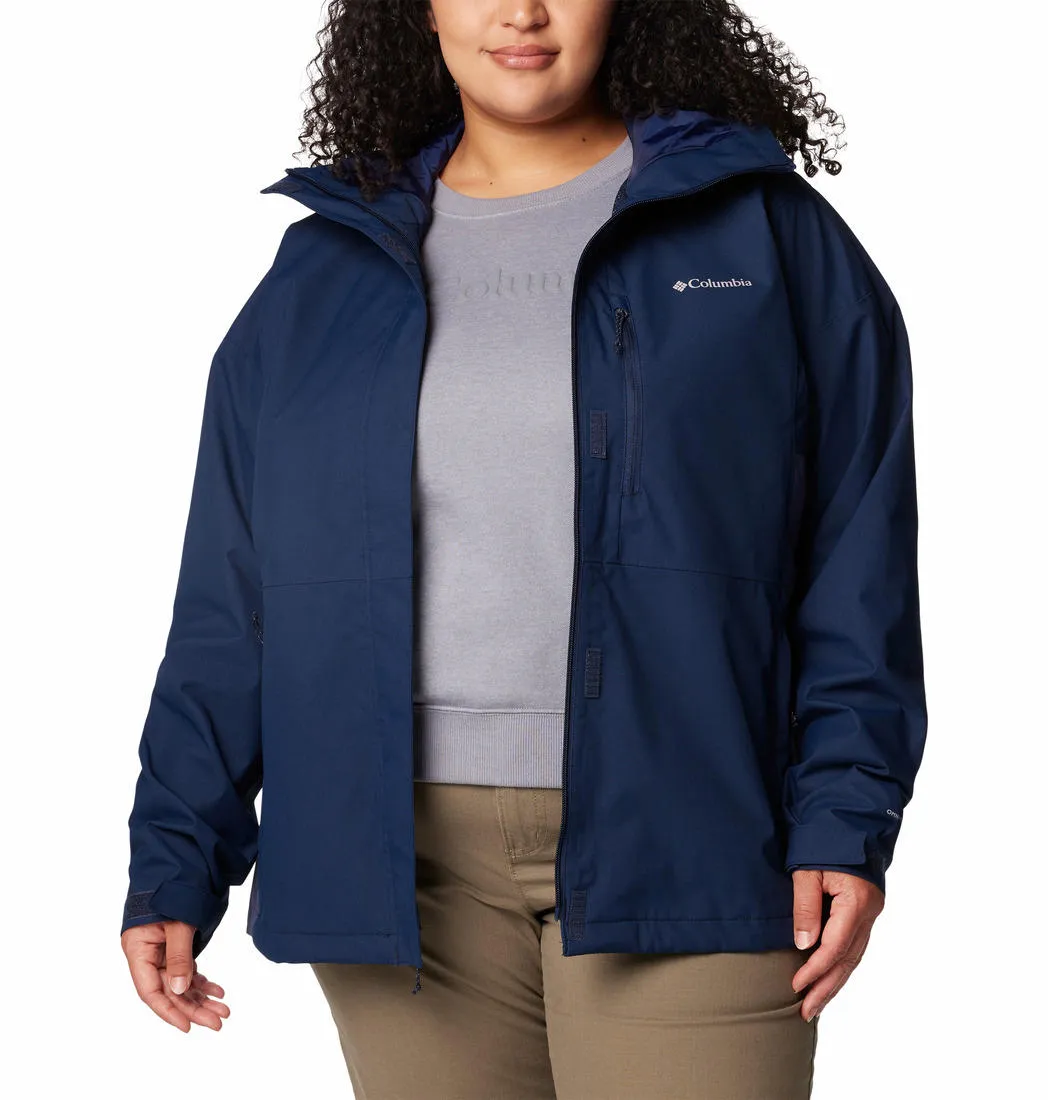 Columbia Women Blue Omni-Tech Hikebound II Waterproof Rain Jacket