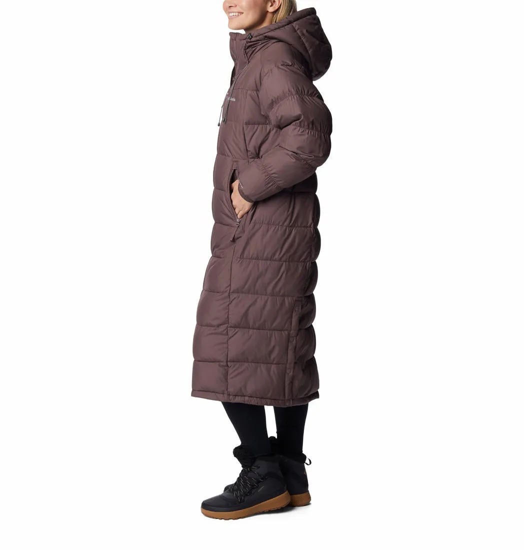 Columbia Women Brown Omni-Heat Reflective Pike Lake II Long Jacket