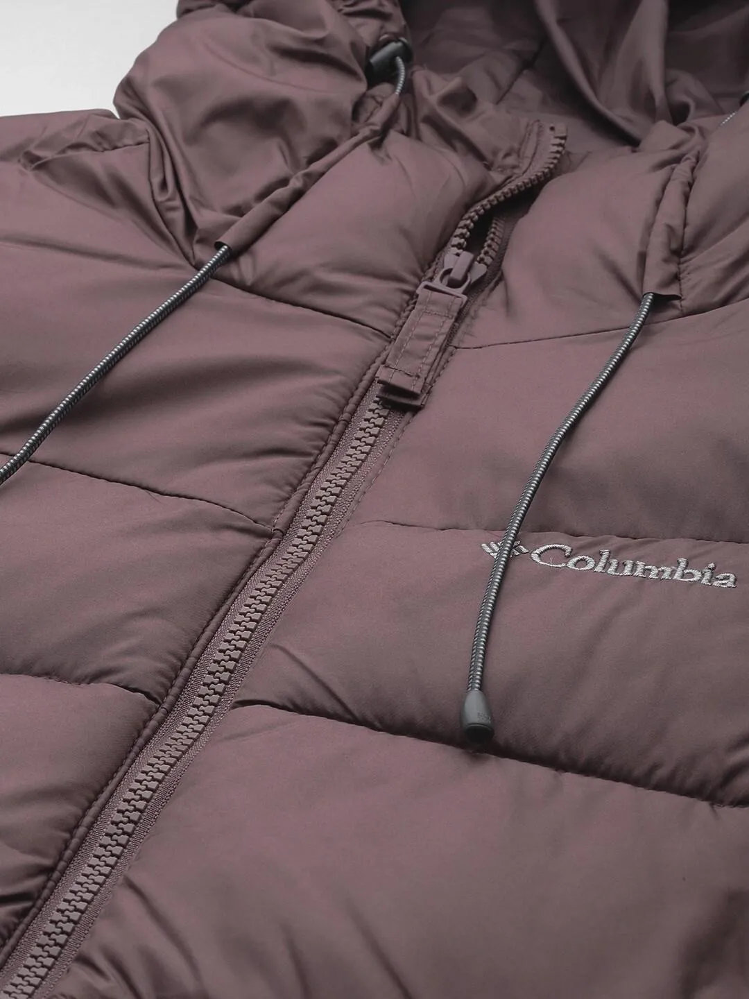 Columbia Women Brown Omni-Heat Reflective Pike Lake II Long Jacket