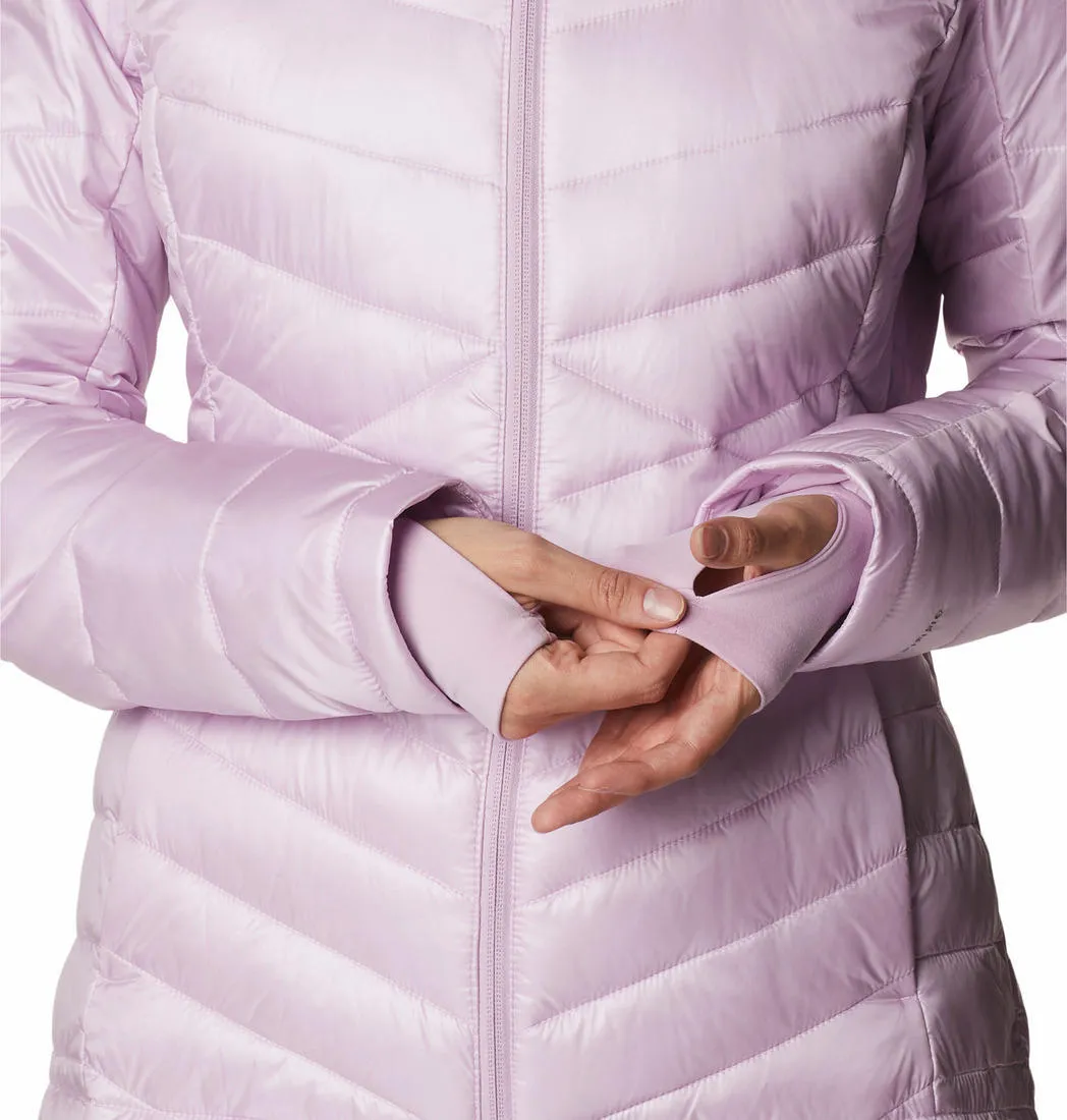 Columbia Women Purple Omni-Heat Infinity Joy Peak Hooded Jacket