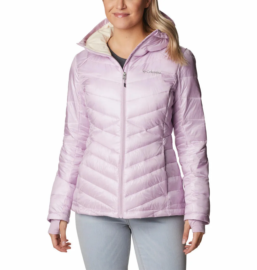 Columbia Women Purple Omni-Heat Infinity Joy Peak Hooded Jacket