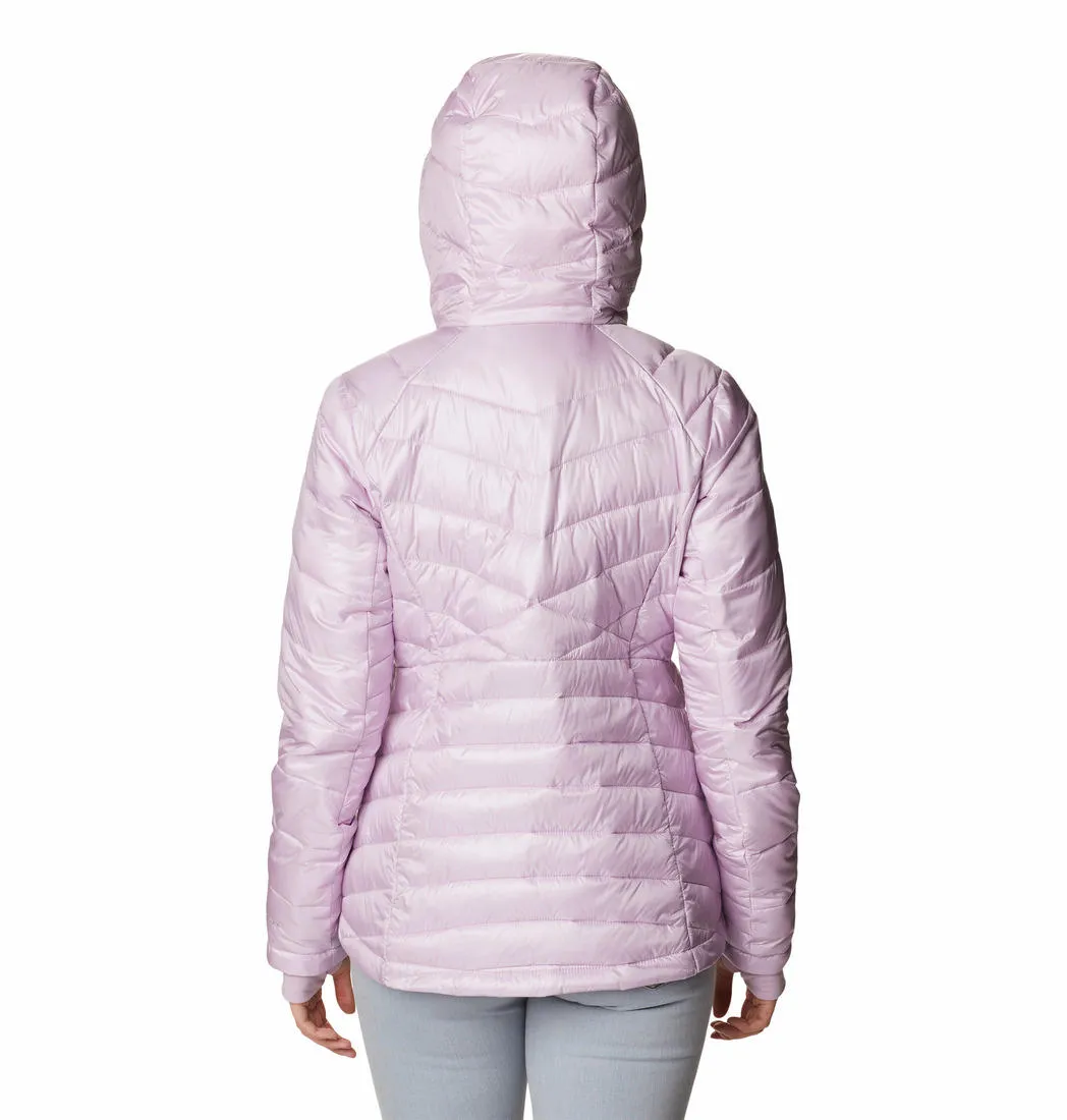 Columbia Women Purple Omni-Heat Infinity Joy Peak Hooded Jacket