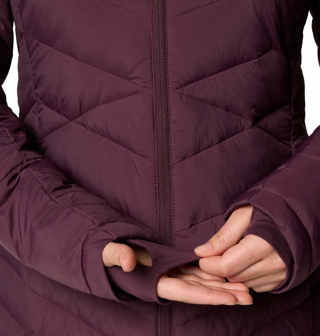 Columbia Women Red Omni-Heat Infinity Joy Peak II Mid Jacket
